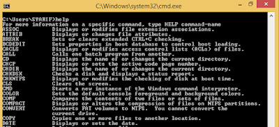 DAftar Perintah Dasar CMD &amp;#40;Command Prompt&amp;#41;