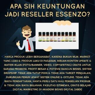 keuntungan menjadi member reseller Essenzo