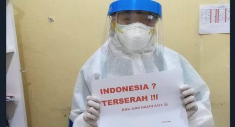 Tagar Indonesia Terserah Tunjukkan Kondisi Sudah Sangat Rumit