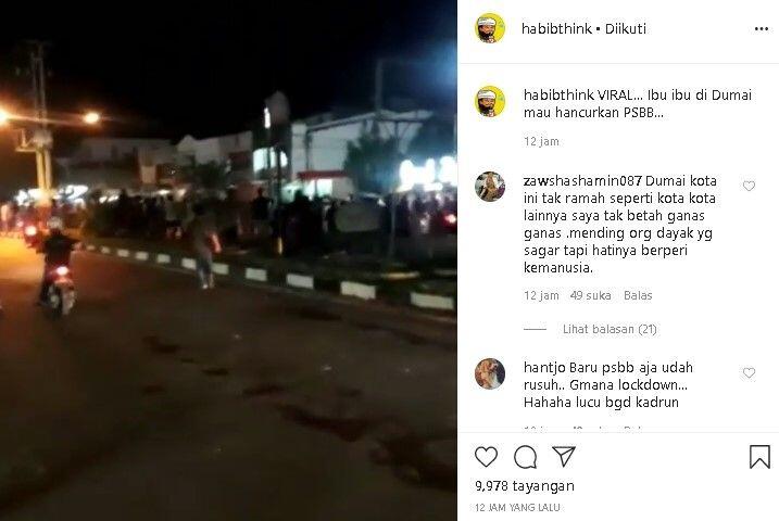 Viral Video Ibu-ibu Teriak Hancurkan PSBB, Publik: Kita Lihat Endingnya