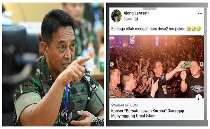 Istri TNI Kritik Presiden, Suami Kena Sidang Militer