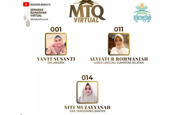 Syiar Ramadhan, Nusantara Mengaji Gelar MTQ Nasional secara Virtual
