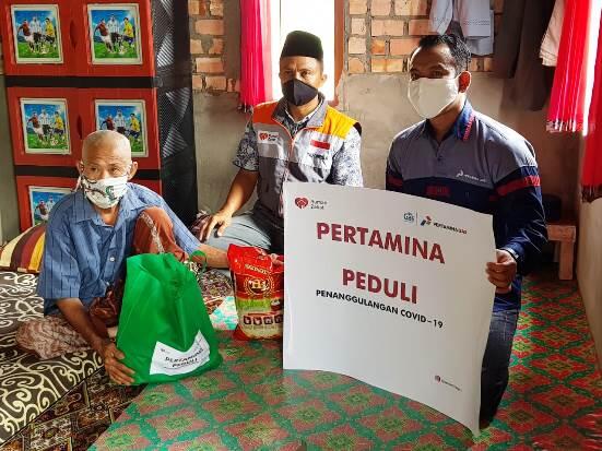 Pertagas Salurkan 1.835 Paket Bantuan untuk Dhuafa dan Yatim Terdampak Covid-19