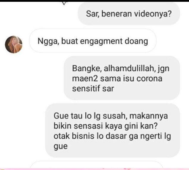 Kebongkar! Inilah Alasan Dibalik Vidio Lelang Keperawanan 2 M, Nggak Ada Akhlaq Emang