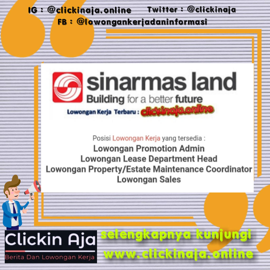 Loker / Lowongan Kerja Terbaru