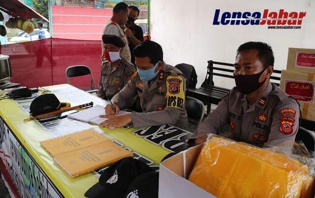 Kapolres Majalengka Cek Langsung Pos Gatur Pasar Maja dan Puskesmas