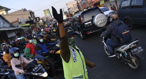 Agar Tak Berulah Lagi, Polisi Ajak Napi Asimilasi Bantu Atur Lalu Lintas

