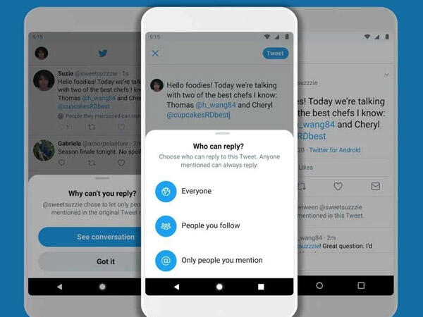 Twitter Uji Coba Fitur Baru yang Bisa batasi Reply di Tweet