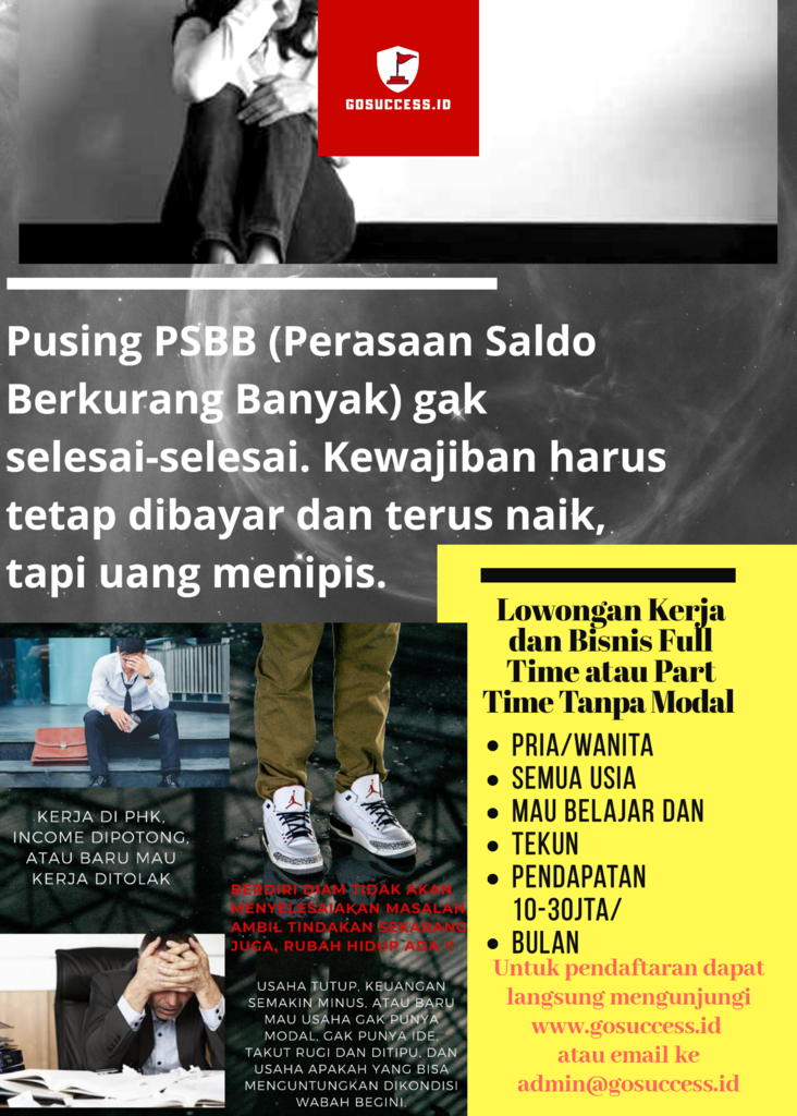 Lowongan Kerja atau Bisnis Tanpa Modal Full Time/Part Time (Freelance) 