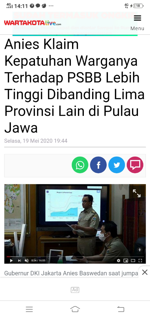 Pasar Tanah Abang Ramai Saat PSBB, Siapa Tanggung Jawab?

