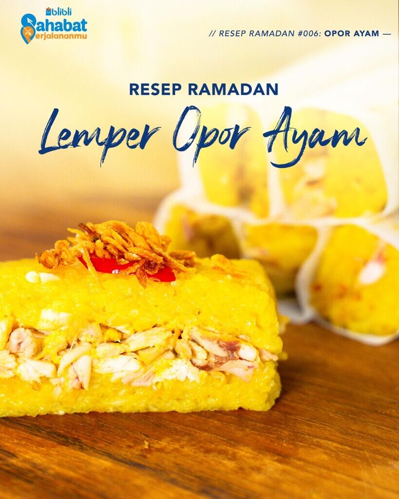 Enak Banget! Ini Dia Kreasi Opor Ayam Buat Lebaran