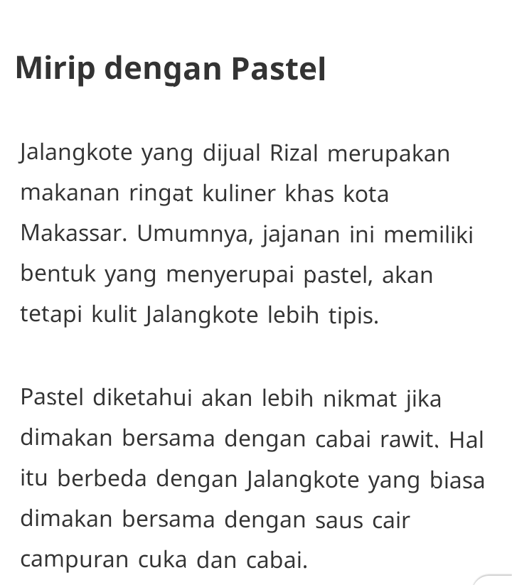 Jalangkote Cemilan di Hari Raya Idul Fitri, Eits .... Jangan Dibully!