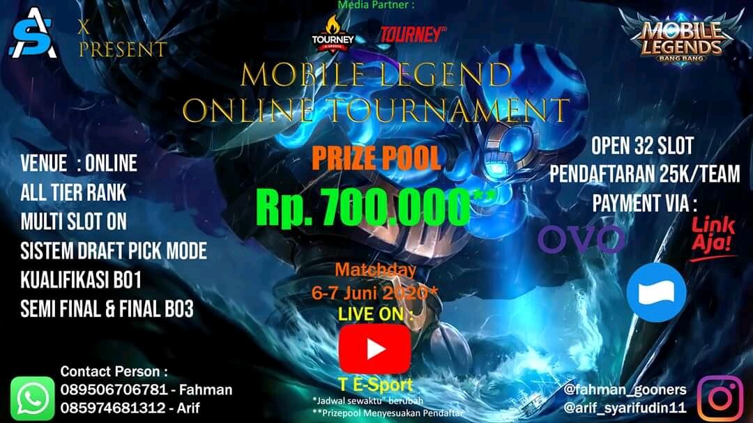 Tournamen Online Mobile Legend