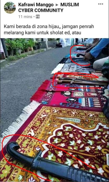 Tetap Gelar Salat Idul Fitri Berjamaah, Warga Pondok Bambu Mengaku Khawatir