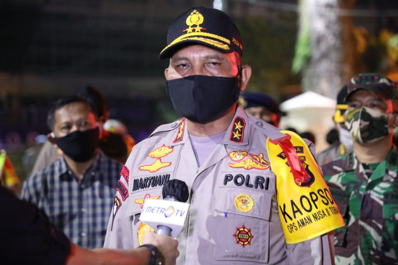 Monitor Malam Takbiran 2020 , Kapoldasu : Situasi Aman dan Kondusif