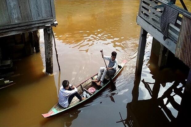 Sedih, Warga Muratara Berlebaran di Tengah Banjir dan Pandemi COVID-19