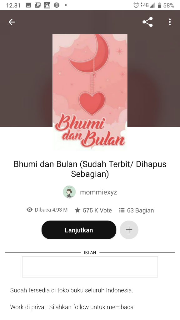 Deretan Judul Cerita Romance di WP Recommended, Layak Menemani Harimu!