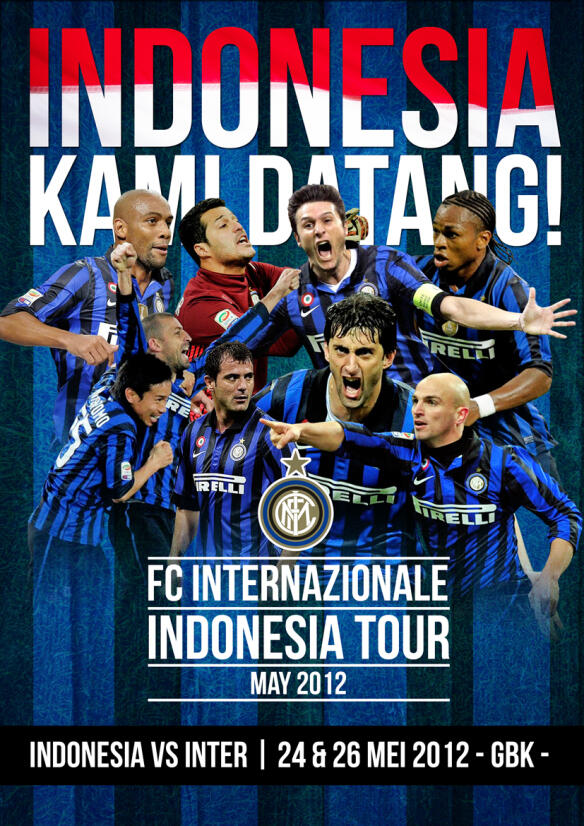 Kabar Para Pemain Inter Milan yang mengandaskan Indonesia 4-2, 8 tahun lalu.