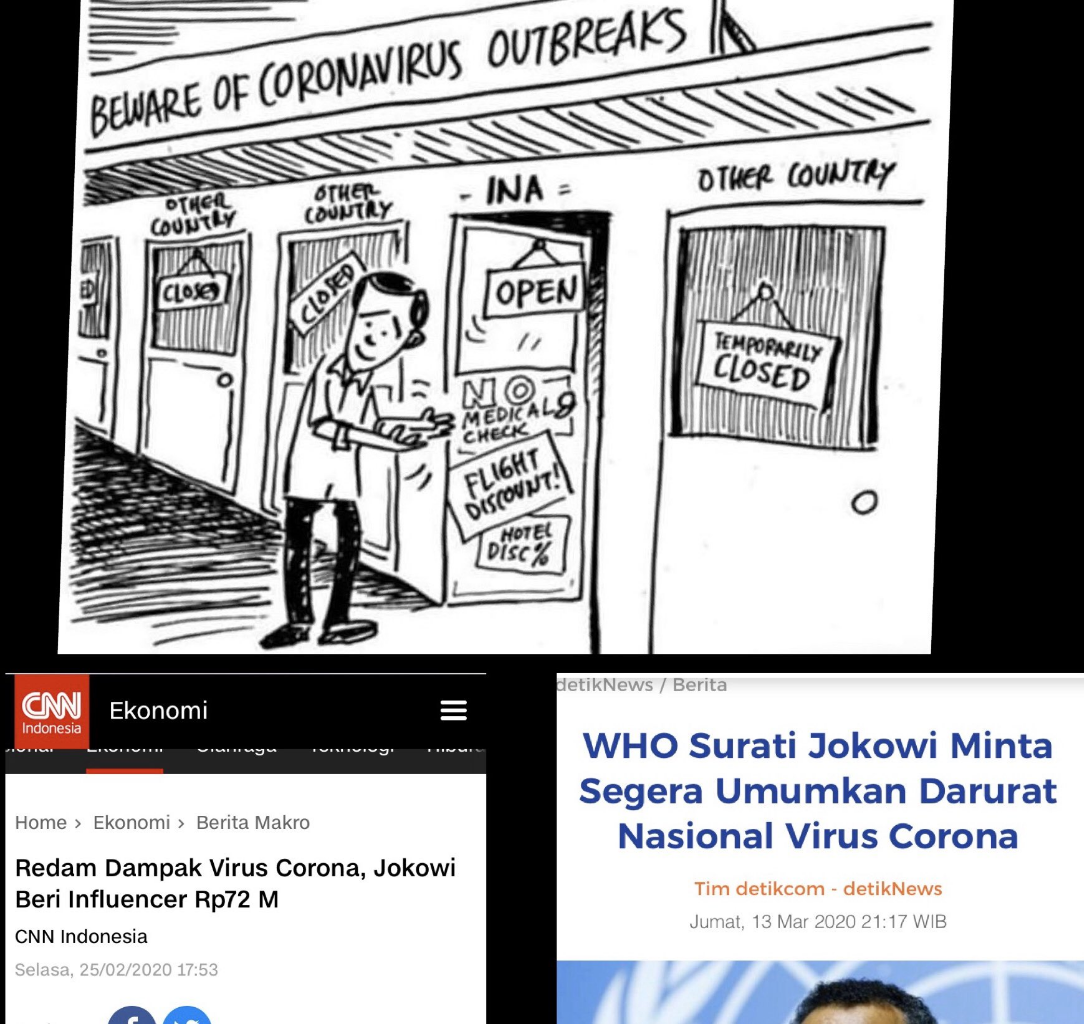 Jokowi Pandu Pembukaan Mal, Warga: 'Di Rumah Saya Zona Hijau, Jangan jadi Merah'