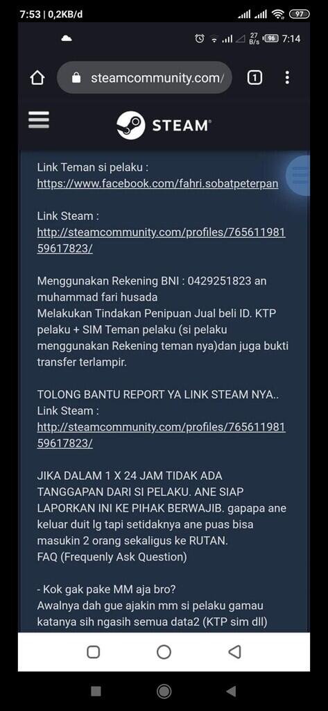 Surat Terbuka Kejadian di FB