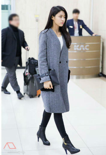 13 Airport Fashion Keren Ala Seolhyun AOA, Cocok Untuk OOTD