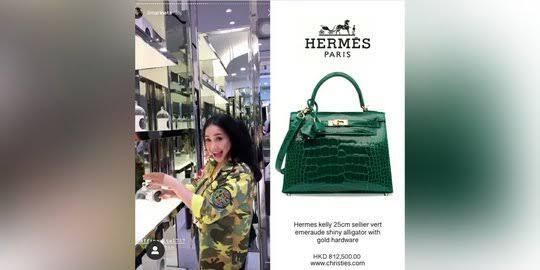 Keistimewaan Tas Hermes Nagita Slavina Nyaris Rp2 Miliar Buat DP Ferrari Raffi Ahmad