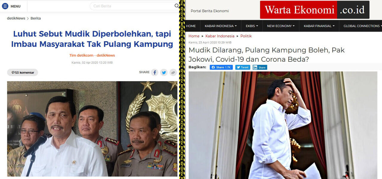 Pemerintah Indonesia dalam COVID-19