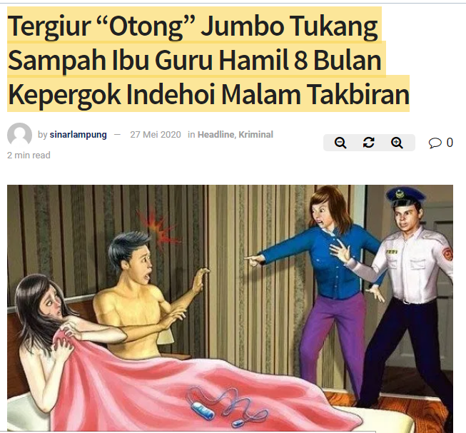 Guru Hamil Tergiur Otong Pemulung itu HOAX, Tapi Benarkah Nafsu Wanita Hamil Besar?