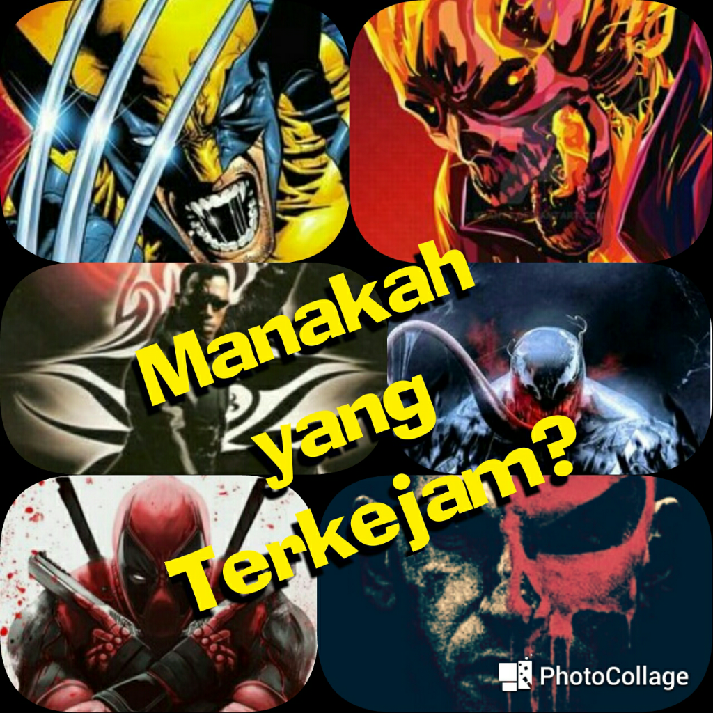 3 Super Hero Vs 3 Anti Hero, Terkejam?