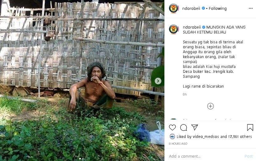 Berpenampilan Lusuh hingga Viral di Medsos, Sosok Ini Ternyata...