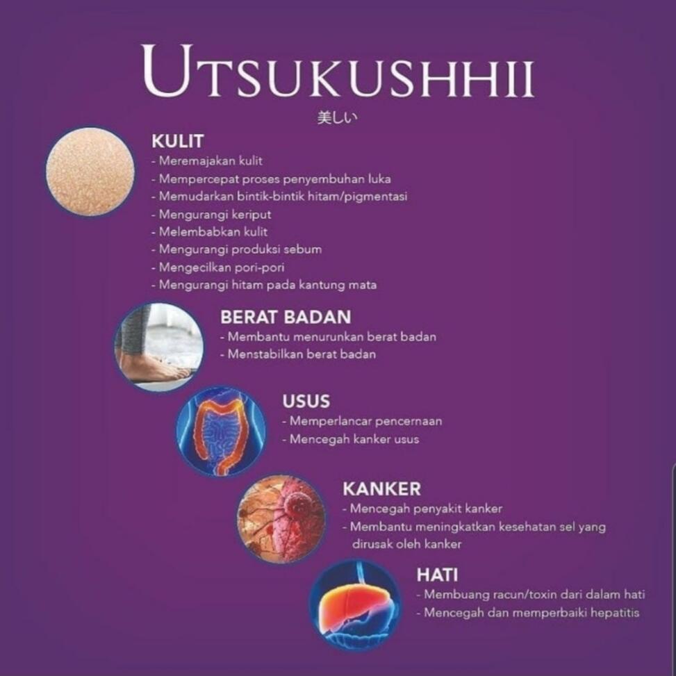 UTSUKUSHII : KECANTIKAN KULIT TERPANCAR DARI USUS YANG SEHAT