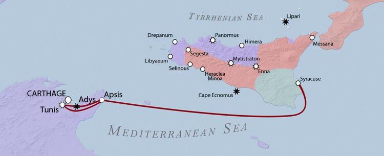 Perang Punisia Pertama (The Punic Wars), Dimulainya Persaingan Romawi &amp; Kartago
