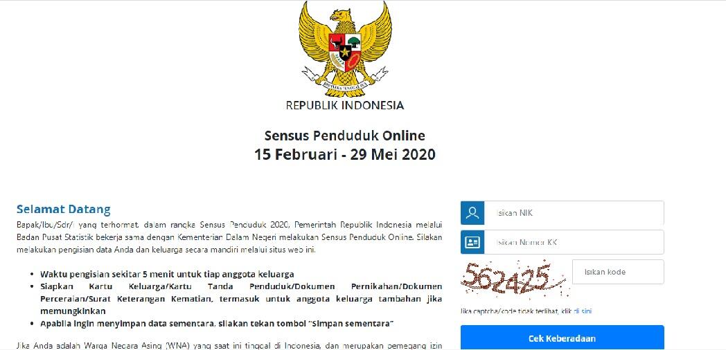 Kaskuser Sudah pada Isi Sensus Penduduk Online ?