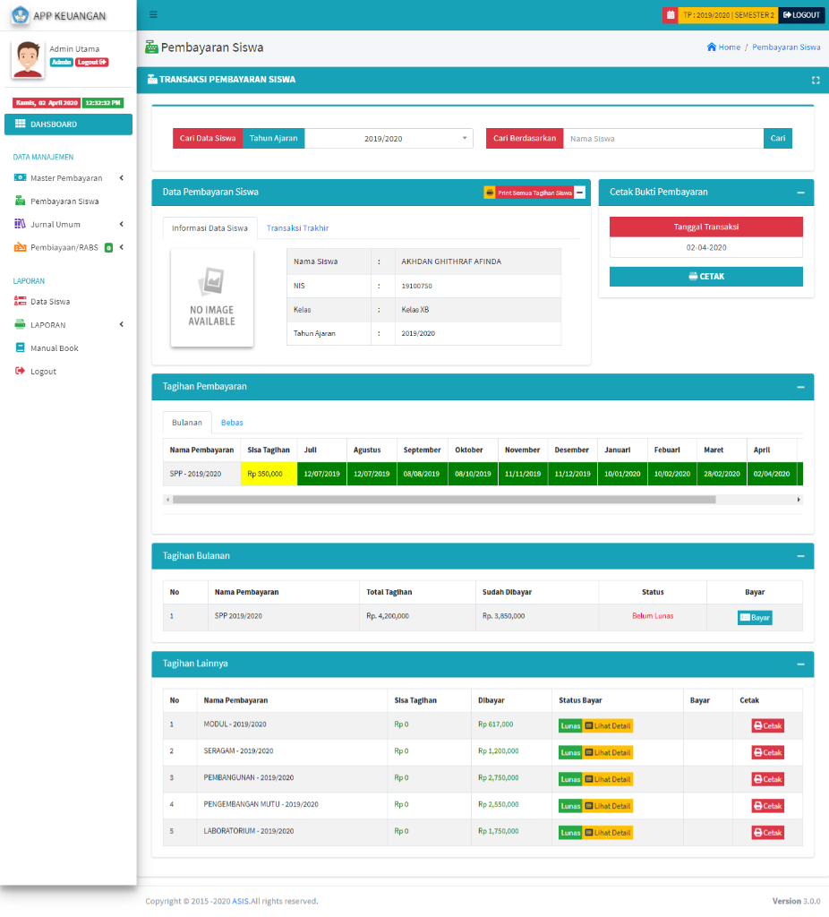 Source Code Php Aplikasi Sekolah