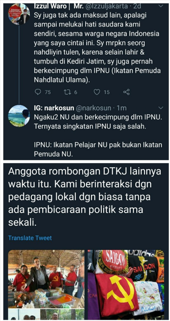 Rezim Sering Dituding PKI, Ternyata Dirut BUMD DKI Pilihan Anies Pakai BAJU PALU ARIT