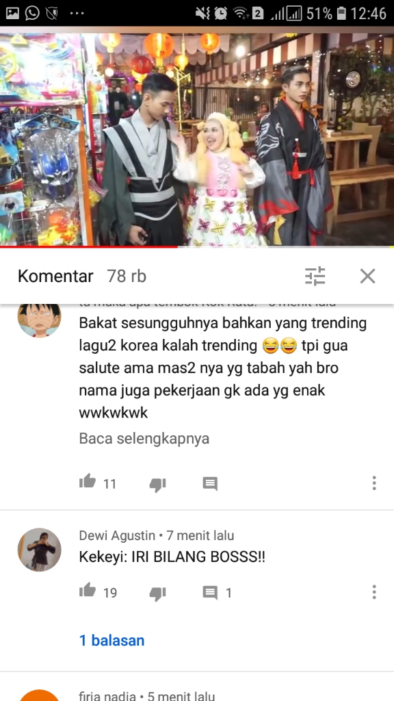 Jadi #1 On Trending di Youtube, Komentar Kocak Netizen Bikin Ngakak!