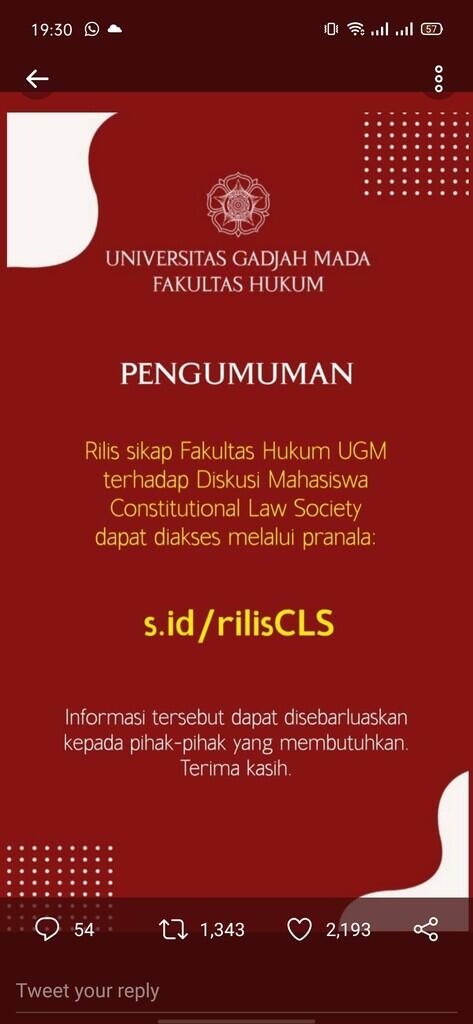 Loh Katanya Freedom Of Speech?? Kok Diskusi Mahasiswa Malah Dapat Ancaman Pembunuhan