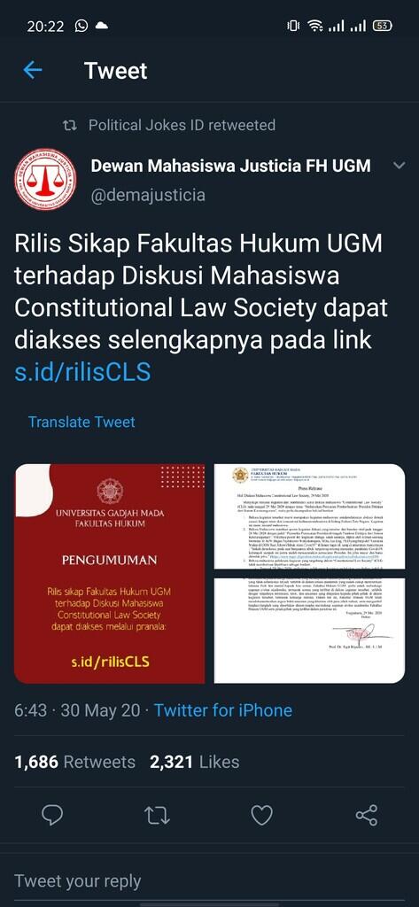Loh Katanya Freedom Of Speech?? Kok Diskusi Mahasiswa Malah Dapat Ancaman Pembunuhan
