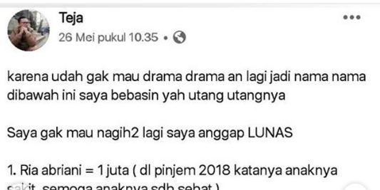 Tak Mau Banyak Drama Menagih Utang, Pria Ini Lunaskan dengan Cara Ini! Greget Banget