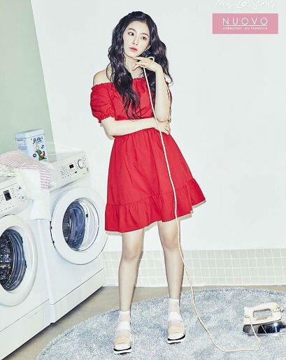 9 Inspirasi Outfit Dengan Dress Ala Irene Red Velvet, Feminin Abis!