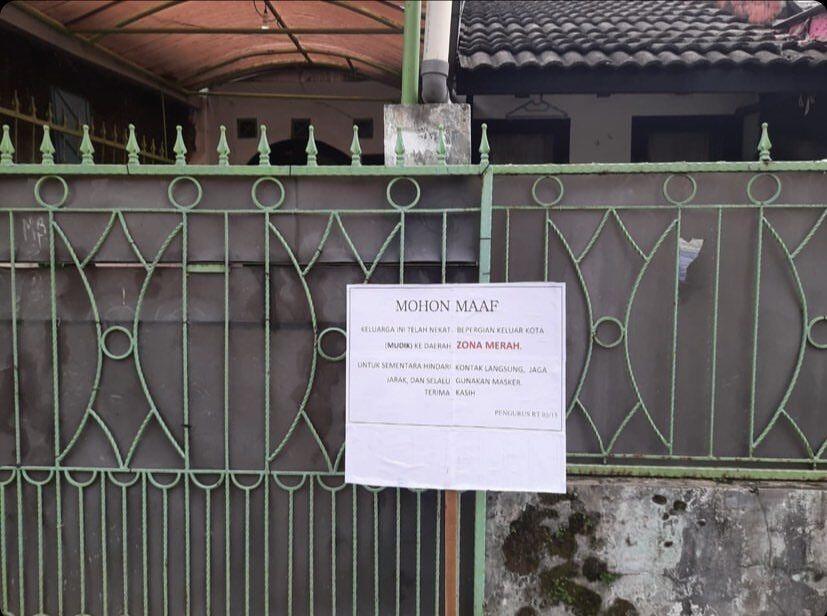 Viral Plang 'Keluarga Ini Nekat Mudik ke Zona Merah', Didukung Warganet