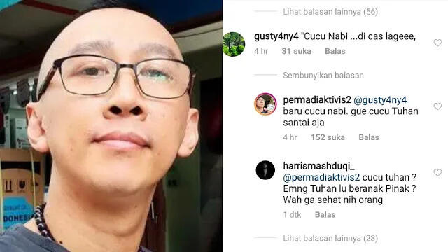 Abu Janda Ngaku sebagai Cucu Tuhan