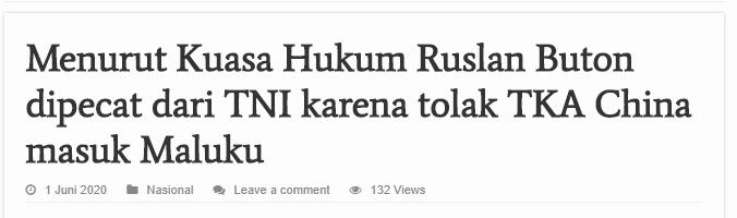 Jejak Ruslan Buton Dipecat Tak Hormat dari TNI karena Kasus Pembunuhan Petani