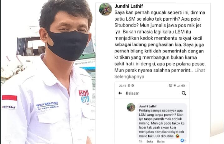 Pemilik Akun FB Jundhi Lathif Terancam Dipolisikan Oleh Media Jatim Biro Situbondo