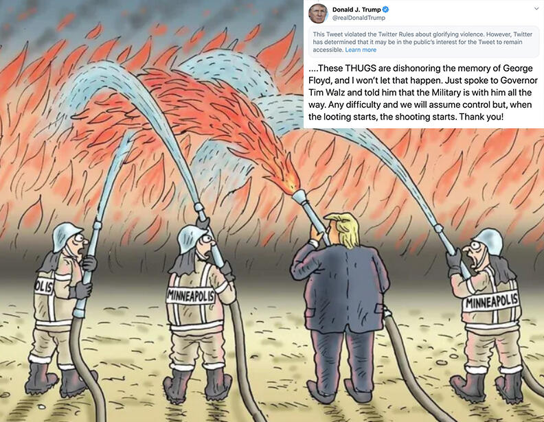 Bentrokan Pecah di Luar Gedung Putih Saat Demo Kematian George Floyd