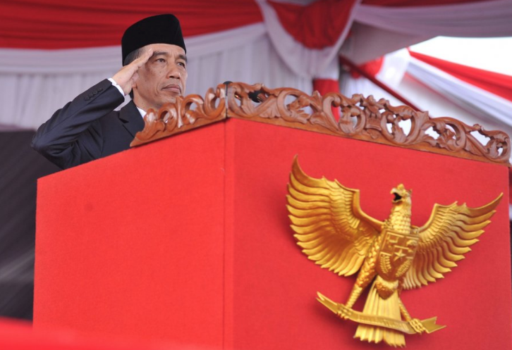 Jokowi: Bangsa Sedang Diuji, Kita Bersyukur Pancasila Tetap Jadi Bintang Penjuru
