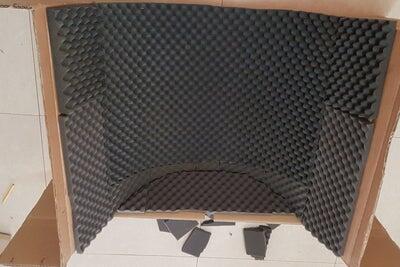 DIY Pelindung Perekemanan Mikrofon Untuk Studio Menggunakan Tripot.