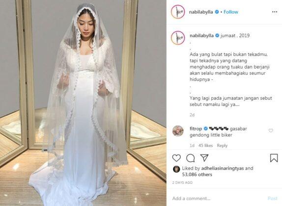 Nikah Diam-diam, Nabila Putri Dituding Hamil Duluan