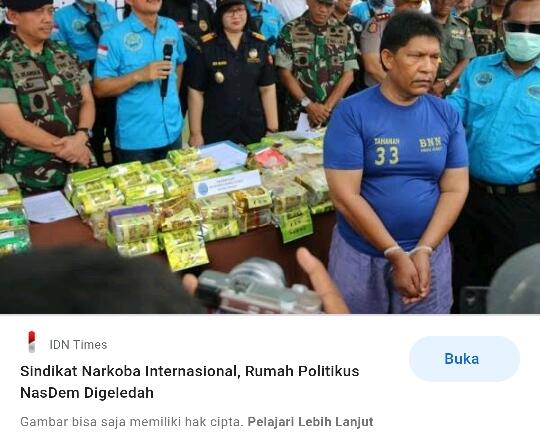 Ditangkap Bareng Bandar, Anggota DPRD Nasdem di Kalteng Ngaku Baru Sekali Nyabu