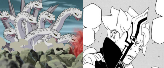 4 Kemiripan Segel Karma Boruto Dengan Segel Kutukan Orochimaru